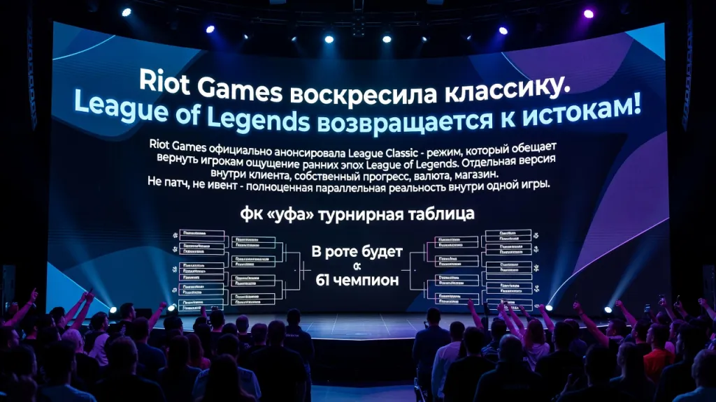 Riot Games воскресила классику. League of Legends возвращается к истокам!