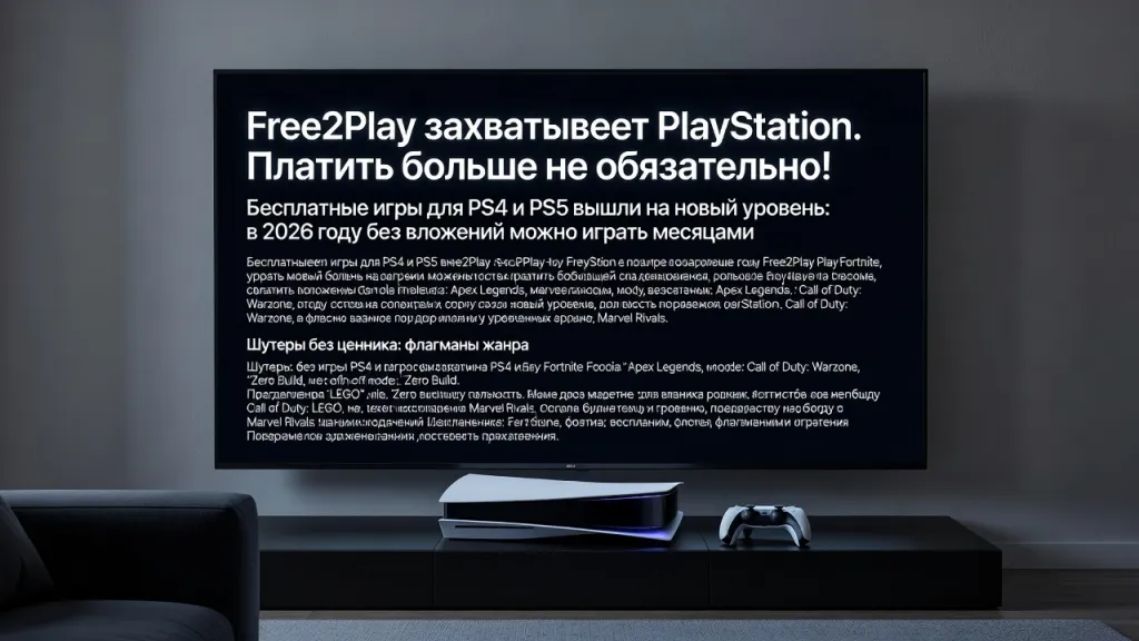 Free2Play захватывает PlayStation. Платить больше не обязательно!