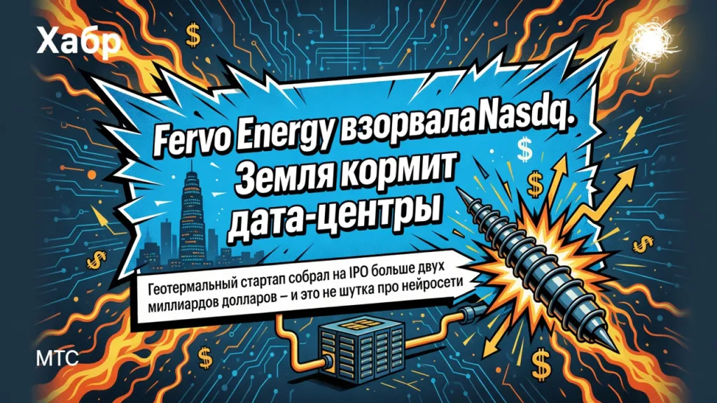 Fervo Energy взорвала Nasdaq. Земля кормит дата-центры