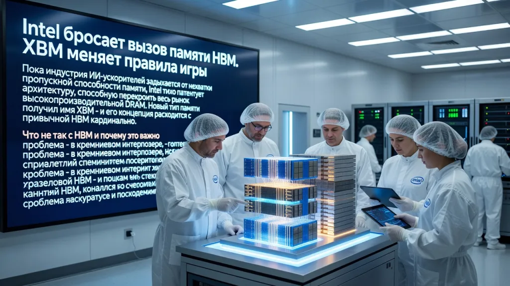 Intel бросает вызов памяти HBM. XBM меняет правила игры